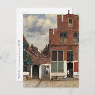 Johannes Vermeer - Little Street Briefkaart