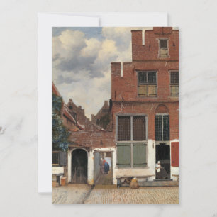 Johannes Vermeer - Little Street Kaart