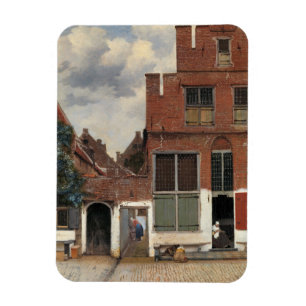 Johannes Vermeer - Little Street Magneet