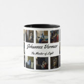 Johannes Vermeer - Masterstuks Grid Mok (Midden)