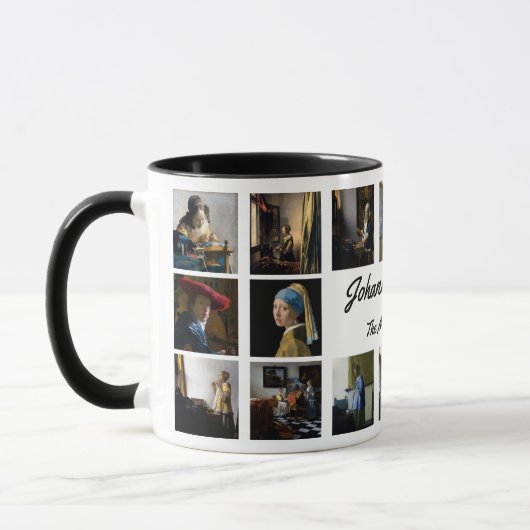 Johannes Vermeer - Masterstuks Grid Mok (Links)