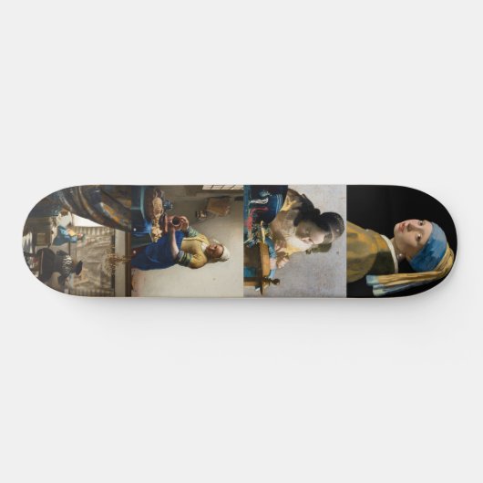 Johannes Vermeer - Masterstuks Grid Skateboard (Horizontaal)