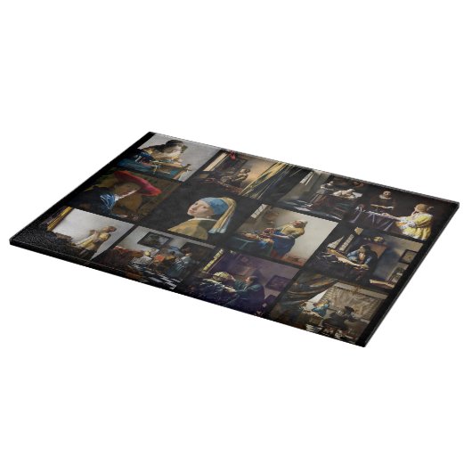 Johannes Vermeer - Masterstuks Grid Snijplank (Hoek)