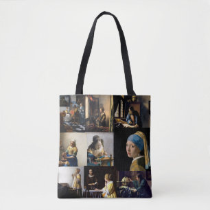 Johannes Vermeer - Masterstuks Patchwork Draagtas