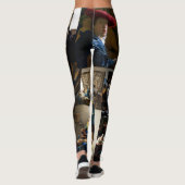 Johannes Vermeer - Masterstuks Patchwork Leggings (Achterkant)