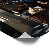 Johannes Vermeer - Masterstuks Patchwork Poster (Hoek)