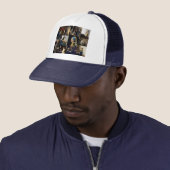 Johannes Vermeer - Masterstuks Patchwork Trucker Pet (In situ)