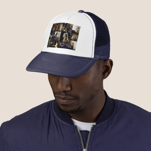 Johannes Vermeer - Masterstuks Patchwork Trucker Pet (In situ)
