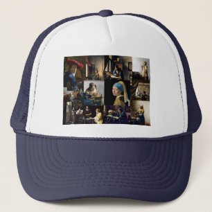 Johannes Vermeer - Masterstuks Patchwork Trucker Pet
