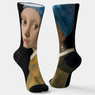Johannes Vermeer - Meisje met de parel Sokken