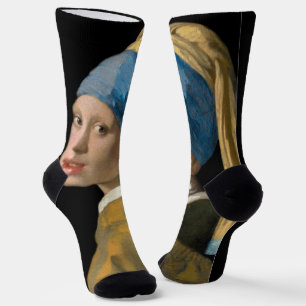 Johannes Vermeer - Meisje met de parel Sokken