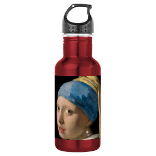 Johannes Vermeer - Meisje met de parel Waterfles