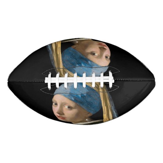 Johannes Vermeer - Meisje met een parel American Football (Voorkant)