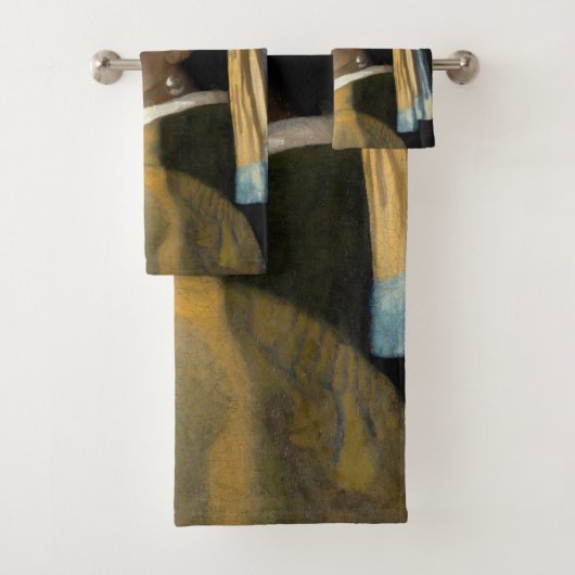 Johannes Vermeer - Meisje met een parel Bad Handdoek (Insitu)