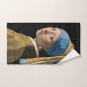 Johannes Vermeer - Meisje met een parel Bad Handdoek (Handdoek)