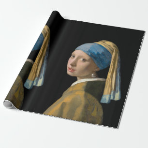 Johannes Vermeer - Meisje met een parel Cadeaupapier