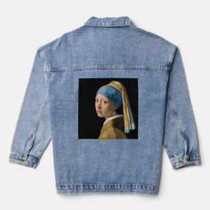 Johannes Vermeer - Meisje met een parel Denim Jacket