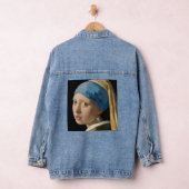 Johannes Vermeer - Meisje met een parel Denim Jacket (Hangar)