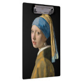 Johannes Vermeer - Meisje met een parel Klembord (Rechts)