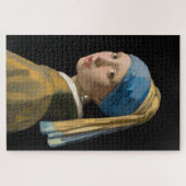 Johannes Vermeer - Meisje met een parel Legpuzzel (Horizontaal)