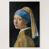 Johannes Vermeer - Meisje met een parel Legpuzzel (Verticaal)