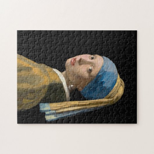 Johannes Vermeer - Meisje met een parel Legpuzzel (Horizontaal)