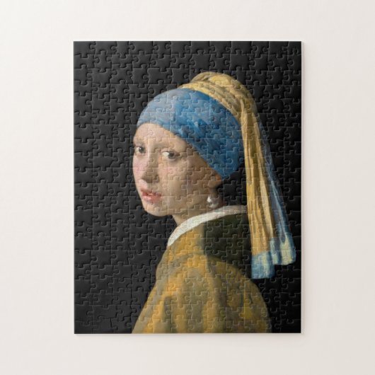 Johannes Vermeer - Meisje met een parel Legpuzzel (Verticaal)