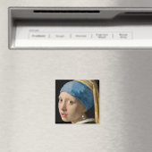 Johannes Vermeer - Meisje met een parel Magneet (Insitu (Vaatwasser))