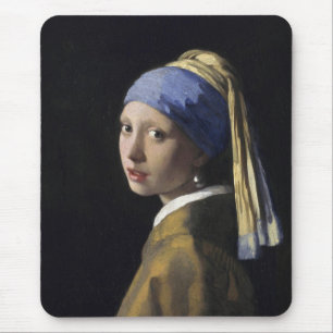 Johannes Vermeer - Meisje met een parel Muismat