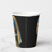 Johannes Vermeer - Meisje met een parel Papieren Bekers (Rechts)