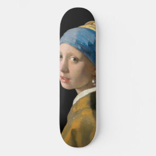 Johannes Vermeer - Meisje met een parel Skateboard