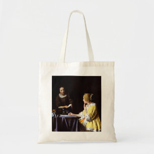 Johannes Vermeer - Mistress en Maid Tote Bag