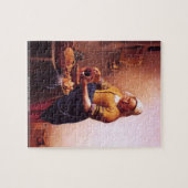 Johannes Vermeer - puzzle de domestique de lait (Horizontal)