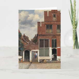 Johannes Vermeer - Straatje Kaart
