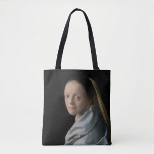 Johannes Vermeer - Studie van een jonge vrouw Draagtas