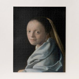 Johannes Vermeer - Studie van een jonge vrouw Legpuzzel