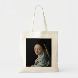 Johannes Vermeer - Studie van een jonge vrouw Tote Bag