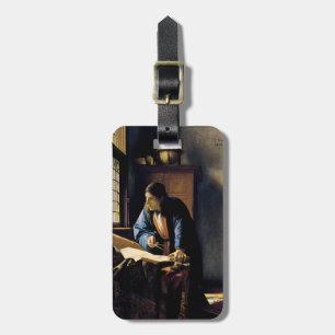 Johannes Vermeer - The Geographer Bagagelabel