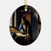 Johannes Vermeer - The Geographer Keramisch Ornament (Rechts)