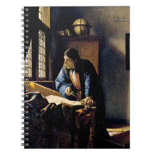Johannes Vermeer - The Geographer Notitieboek