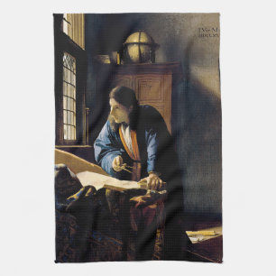 Johannes Vermeer - The Geographer Theedoek