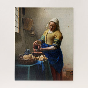 Johannes Vermeer - The Milkmaid Legpuzzel