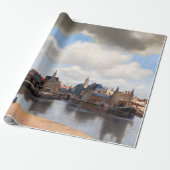Johannes Vermeer - Uitzicht van Delft Cadeaupapier (Uitgerold)