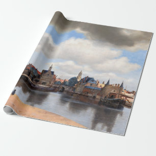 Johannes Vermeer - Uitzicht van Delft Cadeaupapier