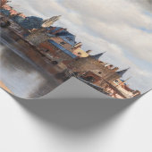 Johannes Vermeer - Uitzicht van Delft Cadeaupapier (Hoek)