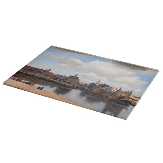 Johannes Vermeer - Uitzicht van Delft Snijplank (Hoek)