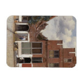 Johannes Vermeer, Uitzicht van Huizen in Delft Magneet (Horizontaal)