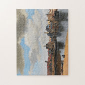Johannes Vermeer, van Deft, Uitzicht Delft Legpuzzel (Verticaal)