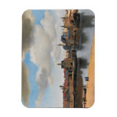 Johannes Vermeer, van Deft, Uitzicht Delft Magneet (Verticaal)
