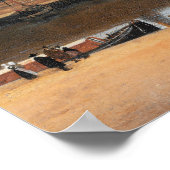 Johannes Vermeer, van Deft, Uitzicht Delft Poster (Hoek)